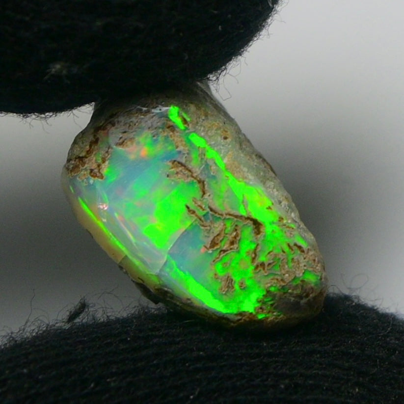 White Opal 15.10 Carats | Natural White Ethiopian Opal Rough - Ready for Cutting & Jewelry!