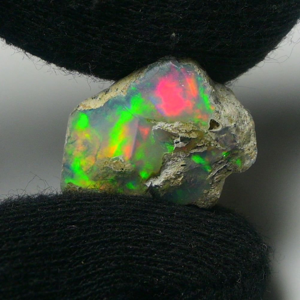White Opal 13.10 Carats | Natural White Ethiopian Opal Rough - Ready for Cutting & Jewelry!