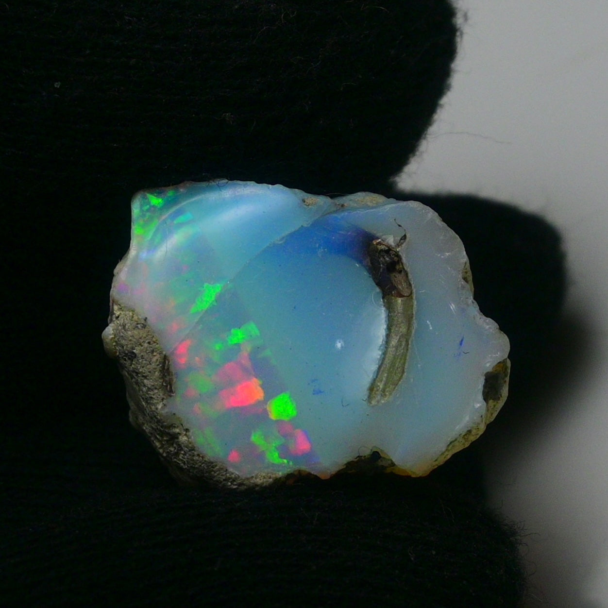 White Opal 20.00 Carats | Natural White Ethiopian Opal Rough - Ready for Cutting & Jewelry!