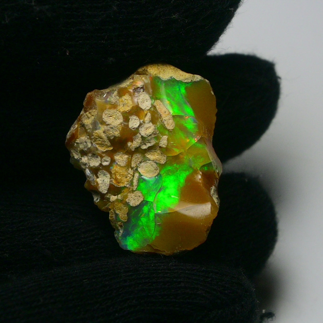 White Opal 22.15 Carats | Natural White Ethiopian Opal Rough - Ready for Cutting & Jewelry!
