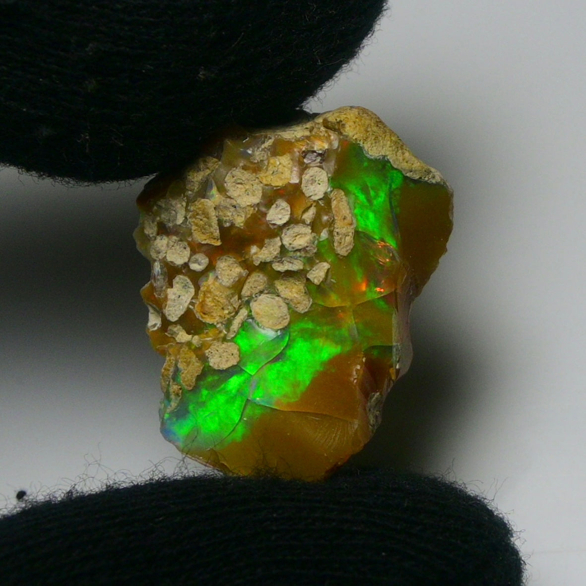 White Opal 22.15 Carats | Natural White Ethiopian Opal Rough - Ready for Cutting & Jewelry!