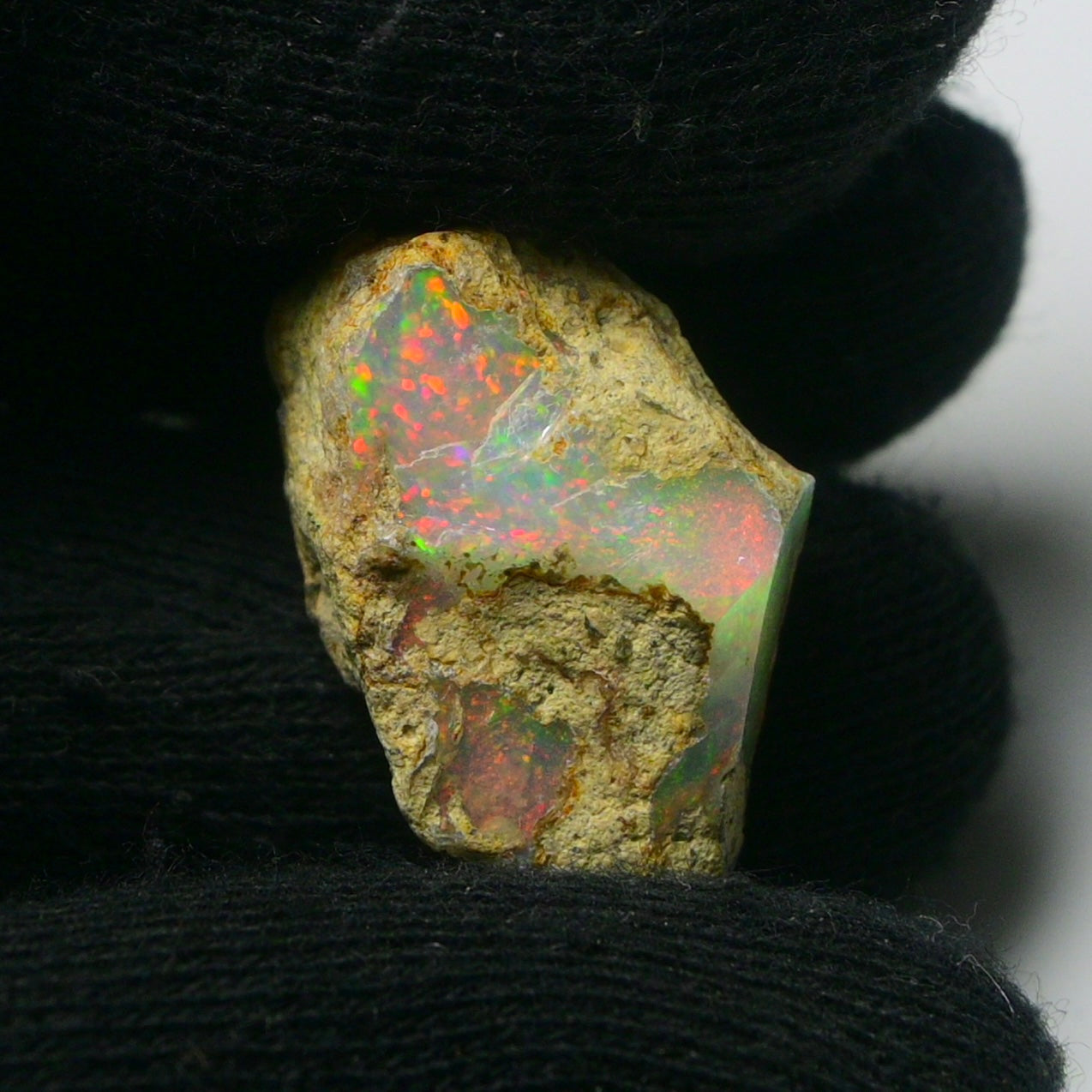White Opal 19.35 Carats | Natural White Ethiopian Opal Rough - Ready for Cutting & Jewelry!