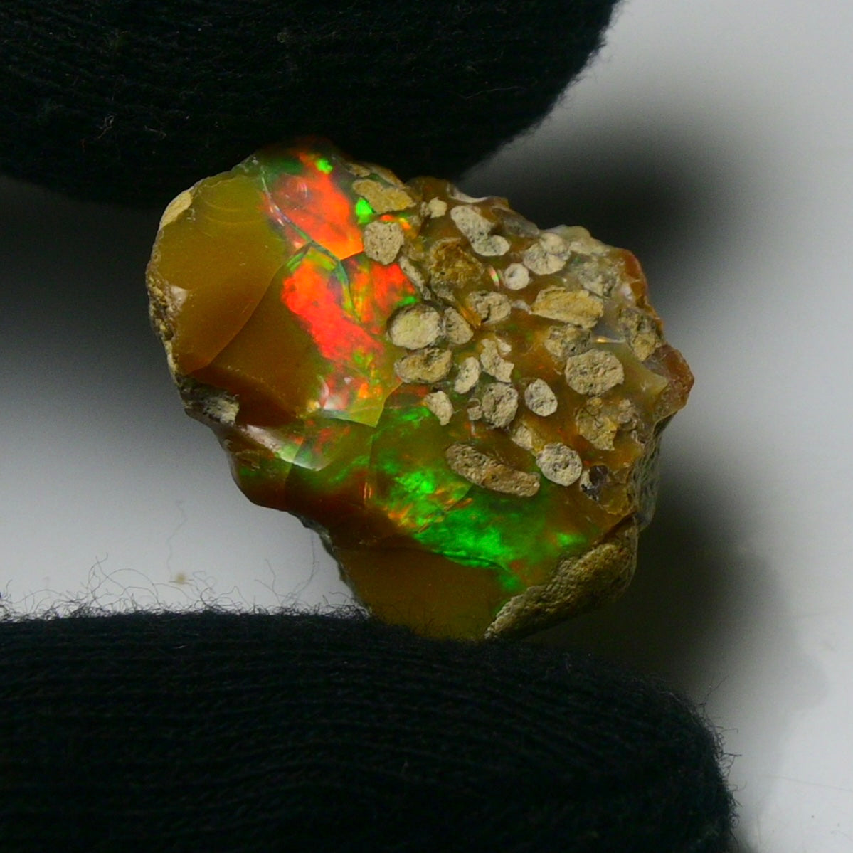 White Opal 22.15 Carats | Natural White Ethiopian Opal Rough - Ready for Cutting & Jewelry!