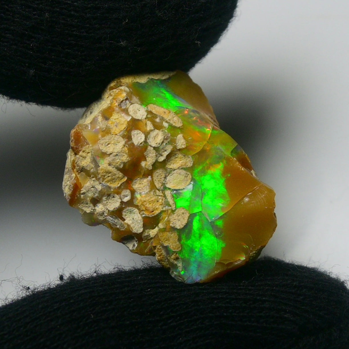 White Opal 22.15 Carats | Natural White Ethiopian Opal Rough - Ready for Cutting & Jewelry!
