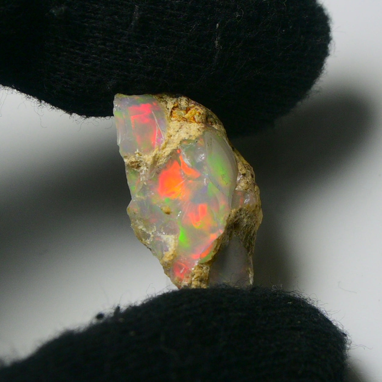 White Opal 12.35 Carats | Natural White Ethiopian Opal Rough - Ready for Cutting & Jewelry!