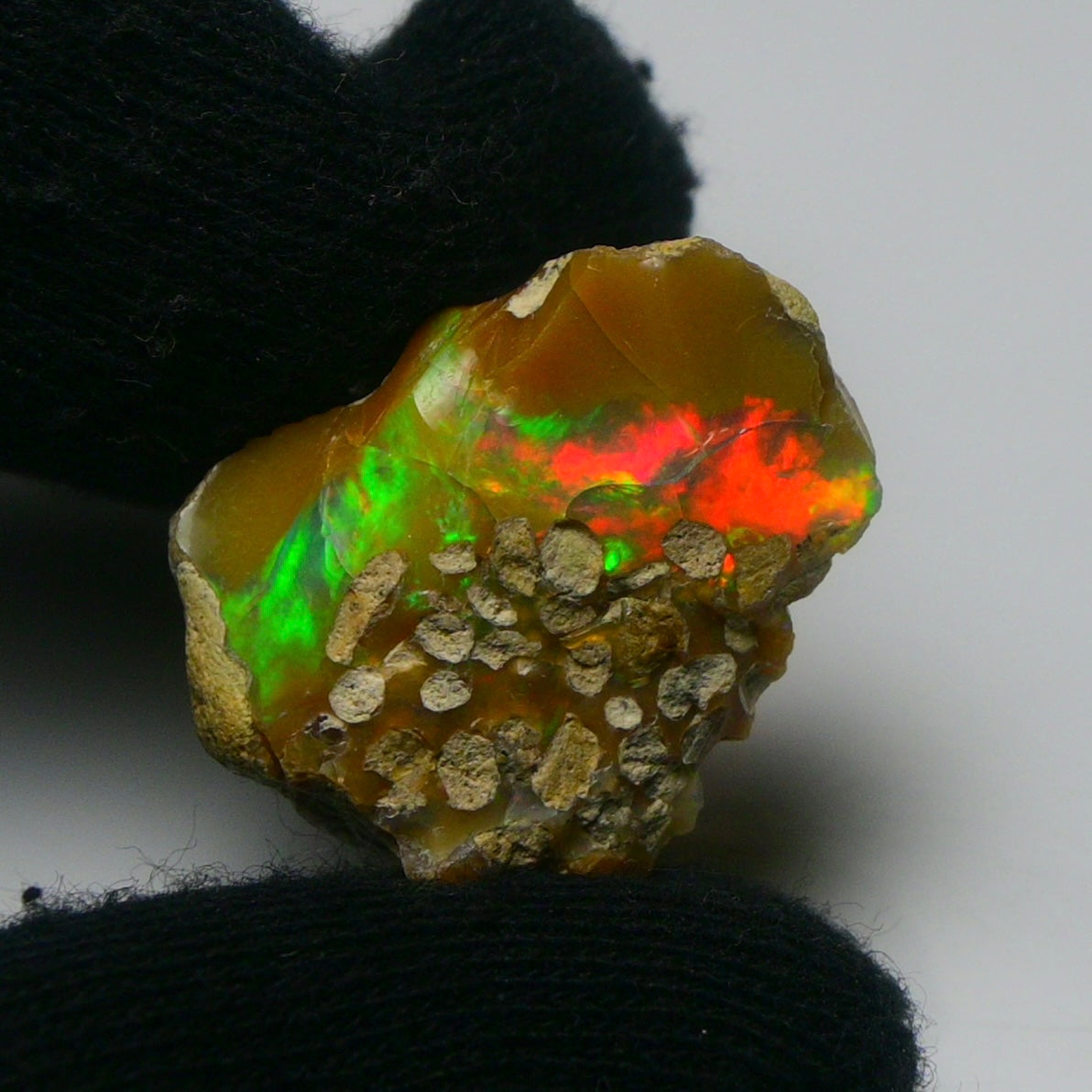 White Opal 22.15 Carats | Natural White Ethiopian Opal Rough - Ready for Cutting & Jewelry!