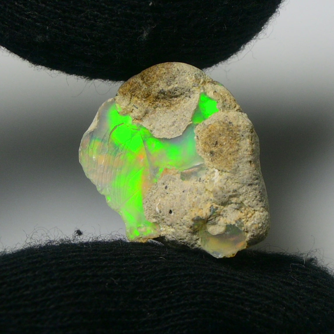 White Opal 15.70 Carats | Natural White Ethiopian Opal Rough - Ready for Cutting & Jewelry!
