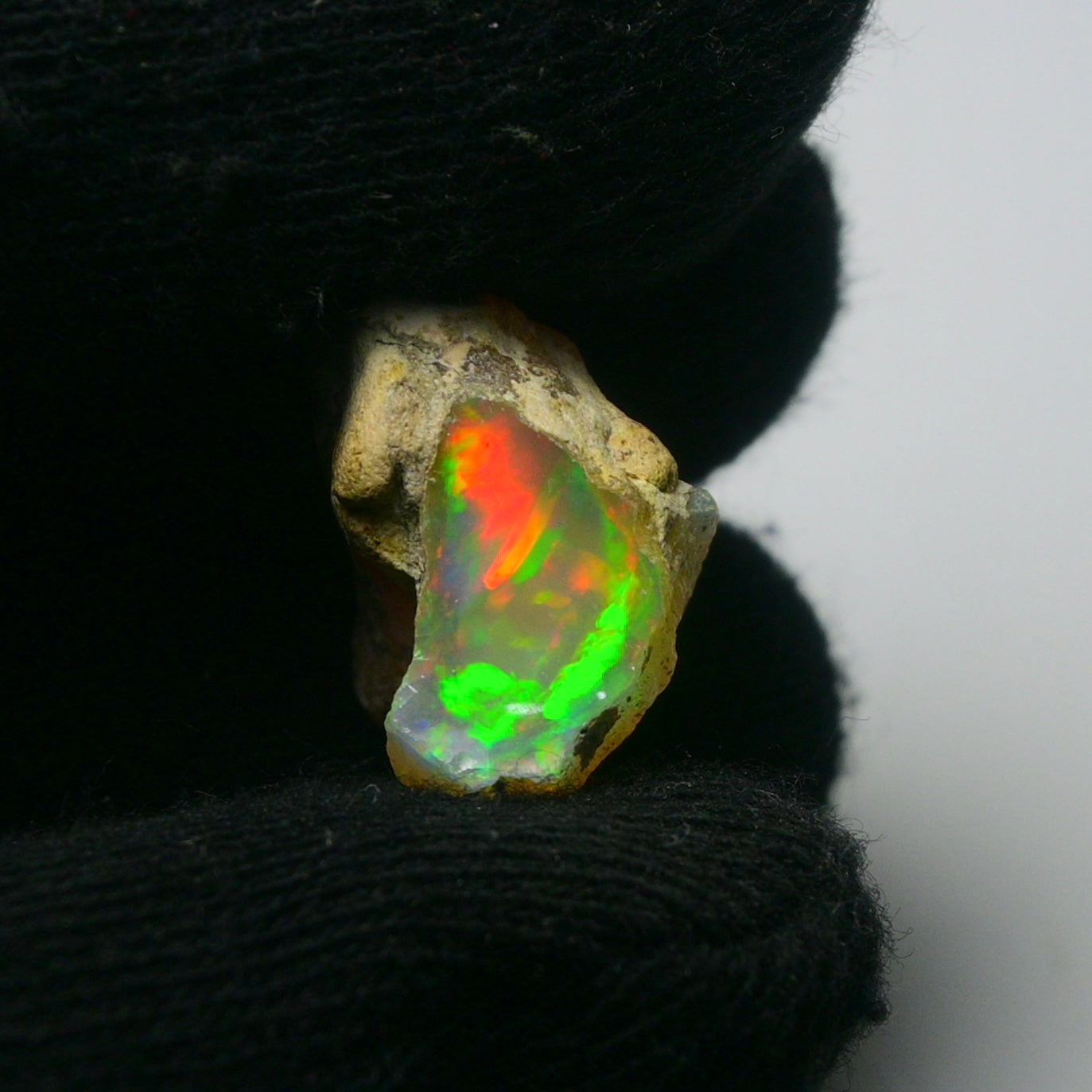 White Opal 15.75 Carats | Natural White Ethiopian Opal Rough - Ready for Cutting & Jewelry!