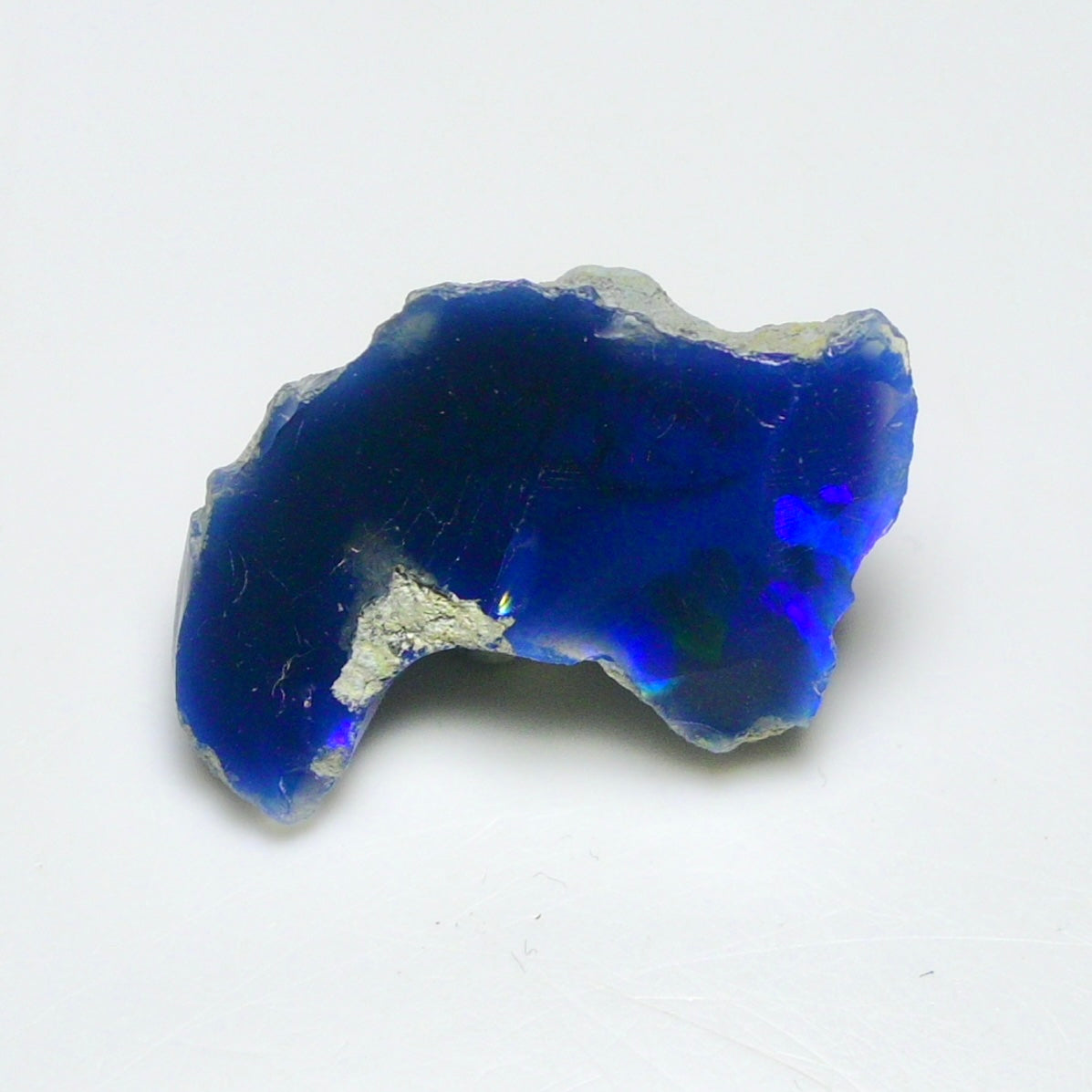 Smooth Blue Opal Rough 8.00 Cts Natural Ethiopian Welo Opal Raw, Jewelry Grade