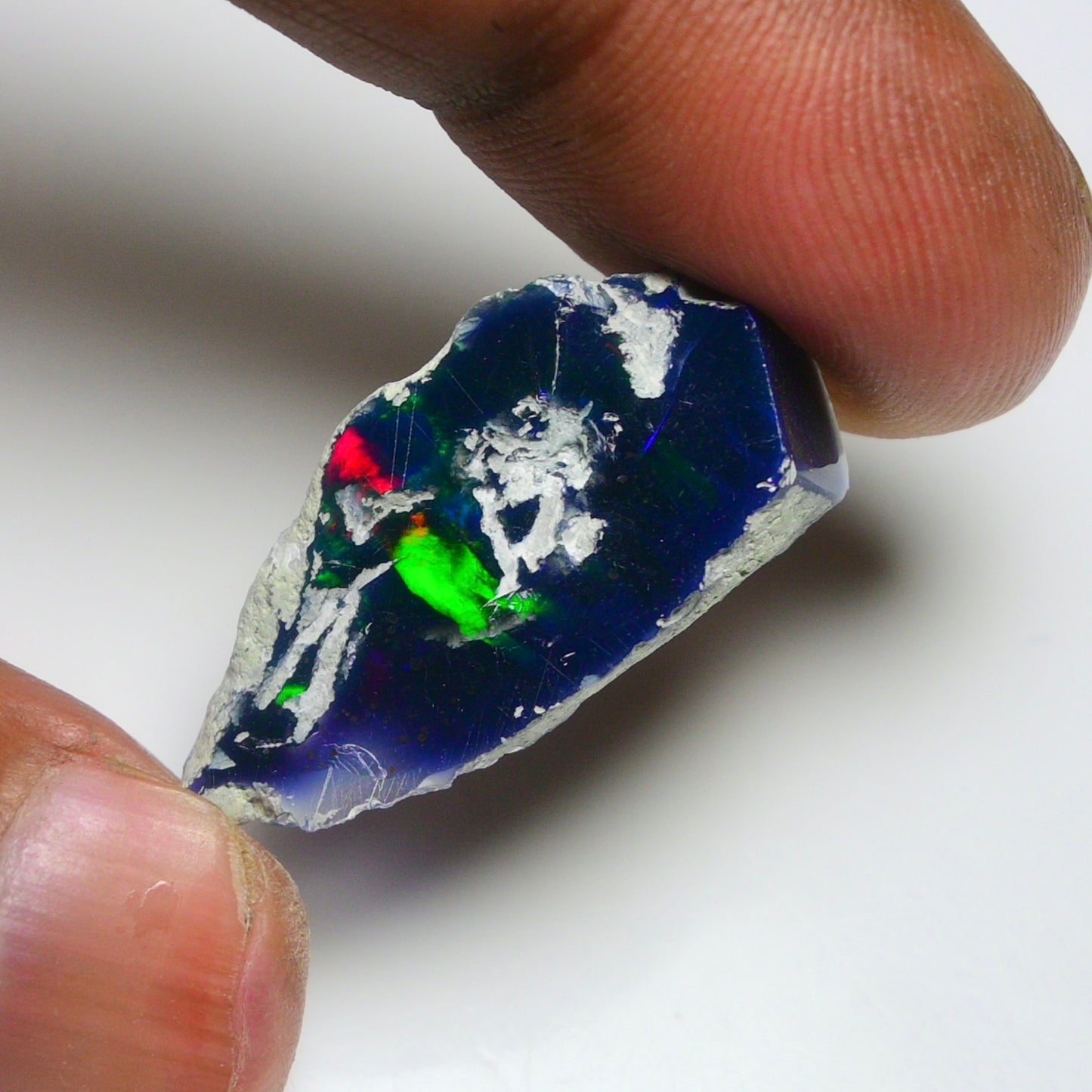 Smooth Black Opal Rough 10.85 Cts Natural Ethiopian Welo Opal Raw, Jewelry Grade