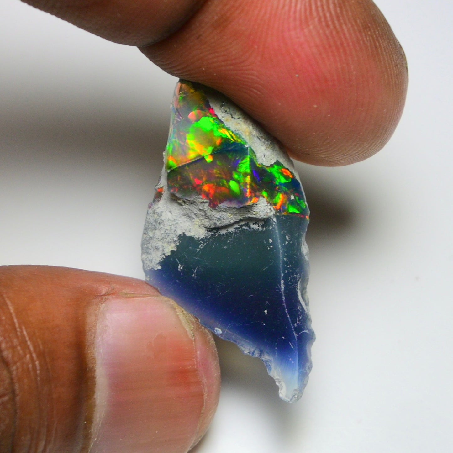Smooth Black Opal Rough 10.95 Cts Natural Ethiopian Welo Opal Raw, Jewelry Grade