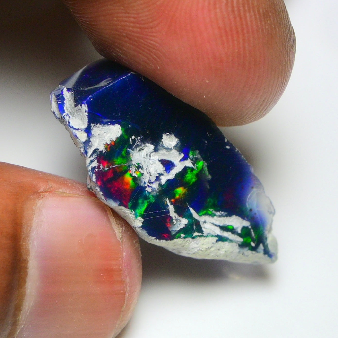 Smooth Black Opal Rough 10.85 Cts Natural Ethiopian Welo Opal Raw, Jewelry Grade