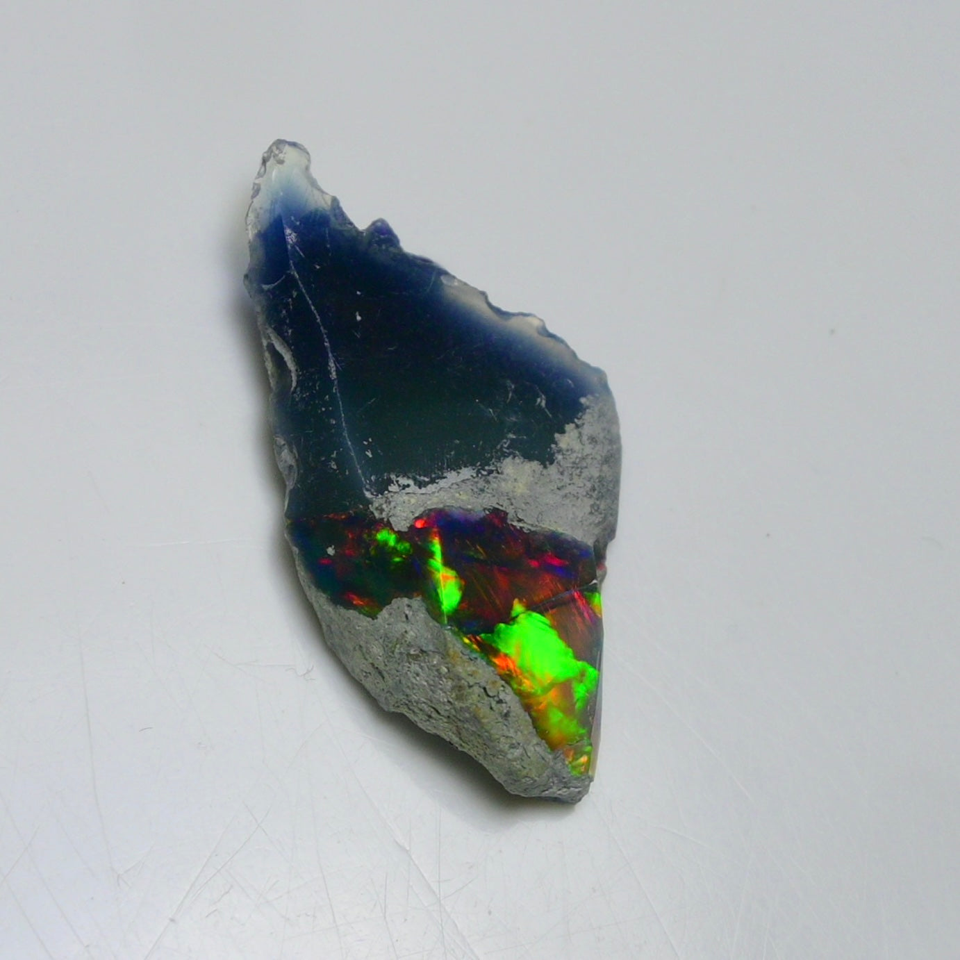 Smooth Black Opal Rough 10.95 Cts Natural Ethiopian Welo Opal Raw, Jewelry Grade