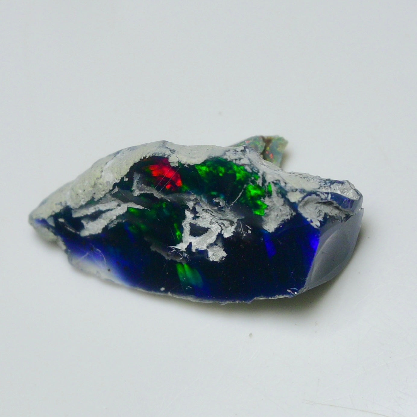 Smooth Black Opal Rough 10.85 Cts Natural Ethiopian Welo Opal Raw, Jewelry Grade