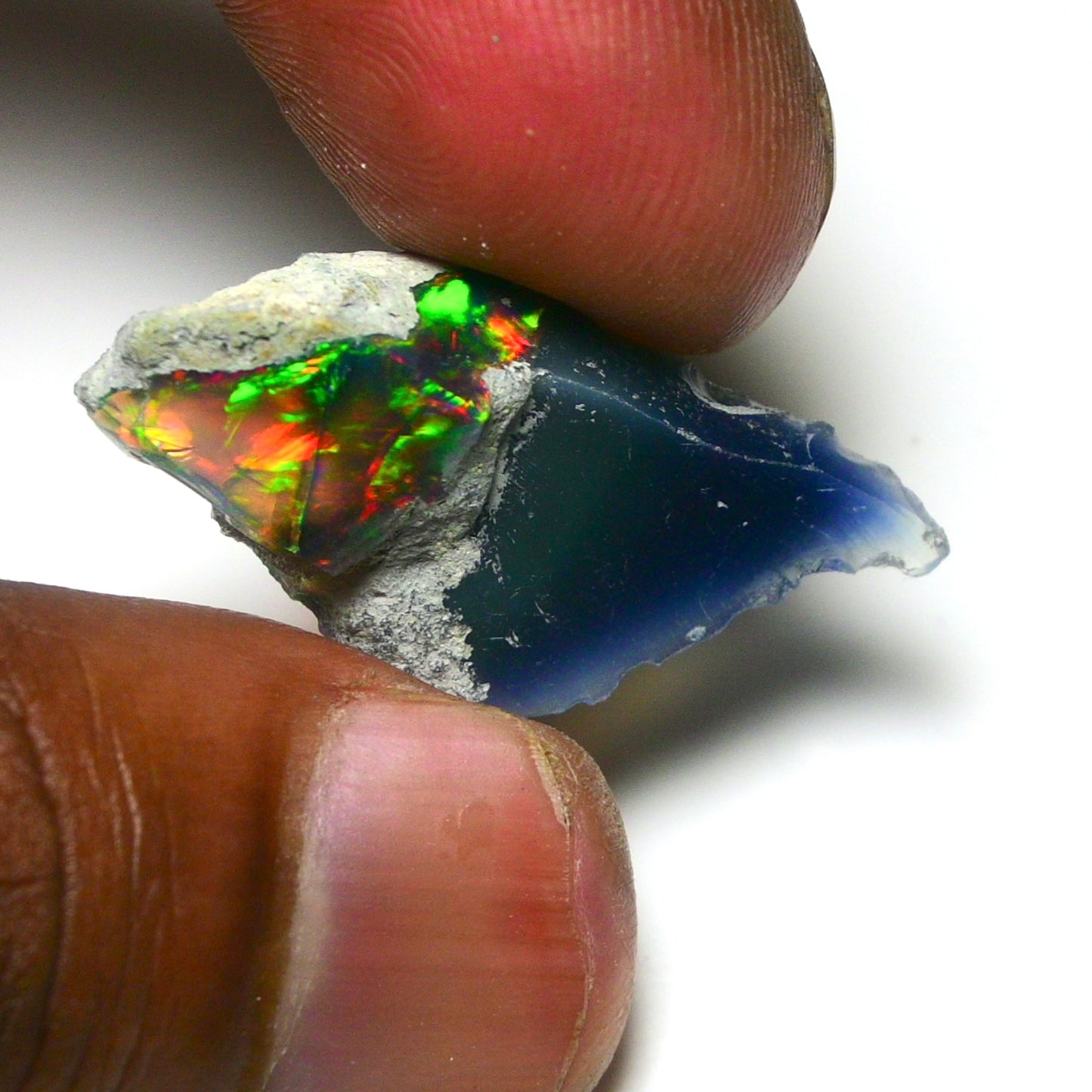 Smooth Black Opal Rough 10.95 Cts Natural Ethiopian Welo Opal Raw, Jewelry Grade