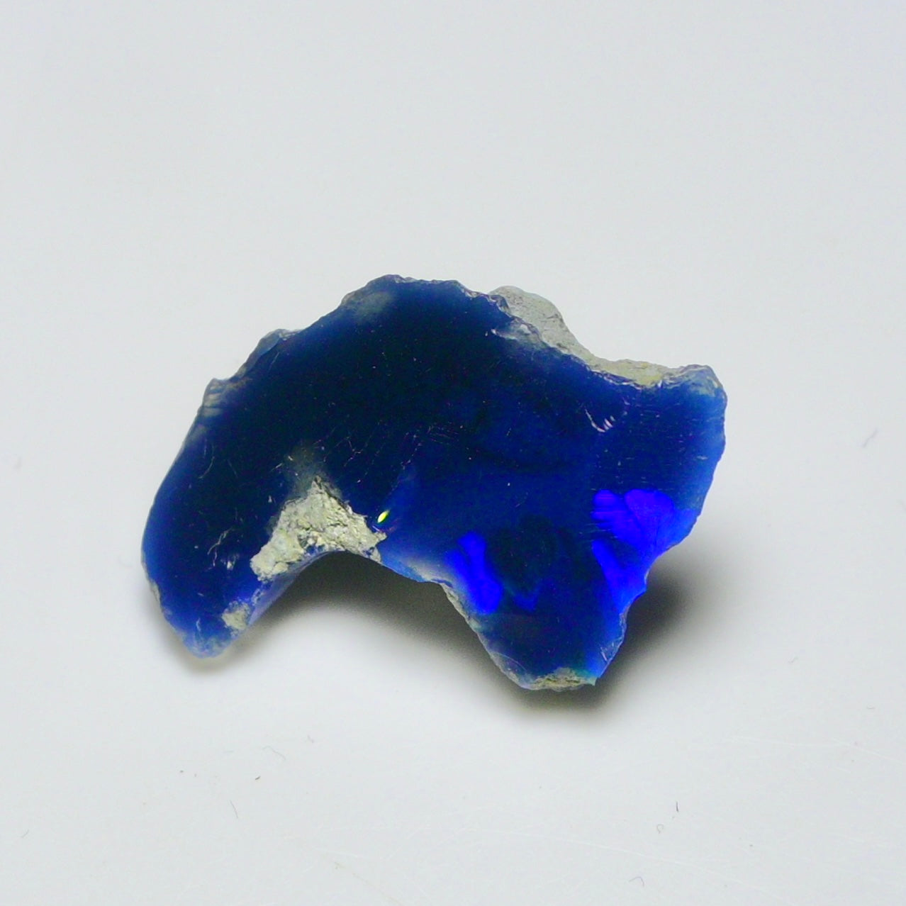 Smooth Blue Opal Rough 8.00 Cts Natural Ethiopian Welo Opal Raw, Jewelry Grade