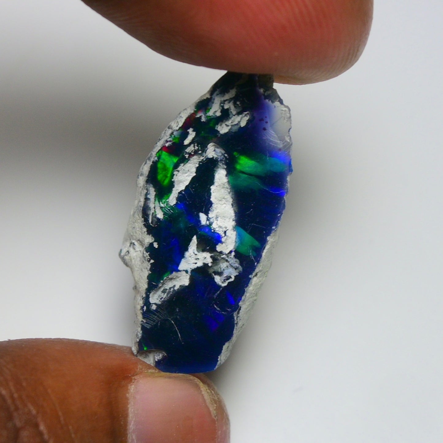 Smooth Black Opal Rough 10.85 Cts Natural Ethiopian Welo Opal Raw, Jewelry Grade