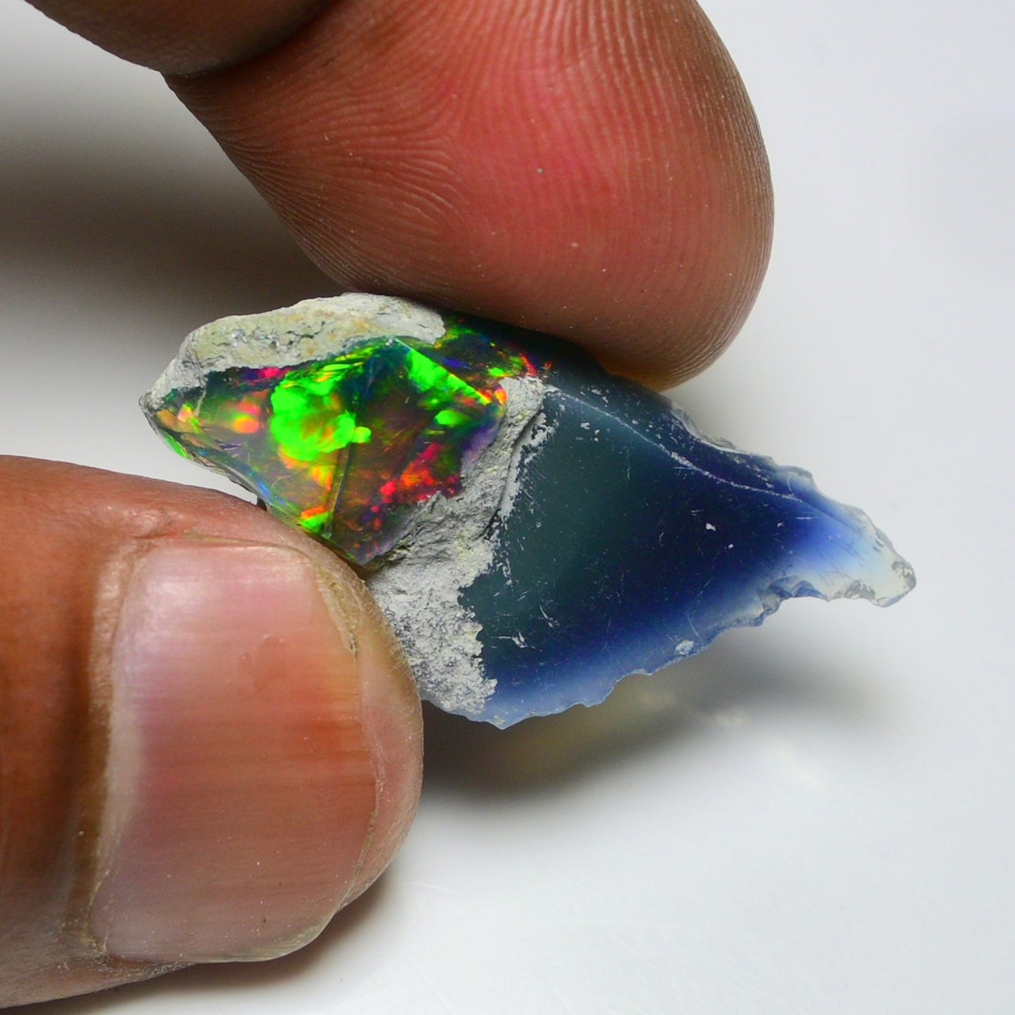 Smooth Black Opal Rough 10.95 Cts Natural Ethiopian Welo Opal Raw, Jewelry Grade