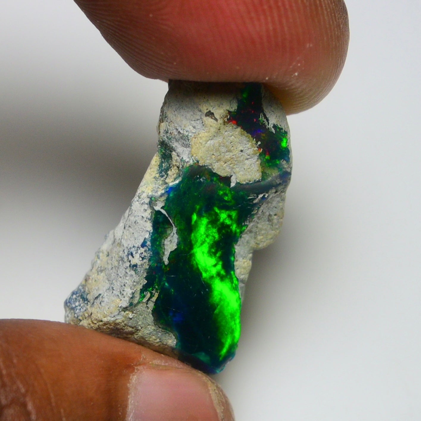 Smooth Black Opal Rough 15.00 Cts Natural Ethiopian Welo Opal Raw, Jewelry Grade