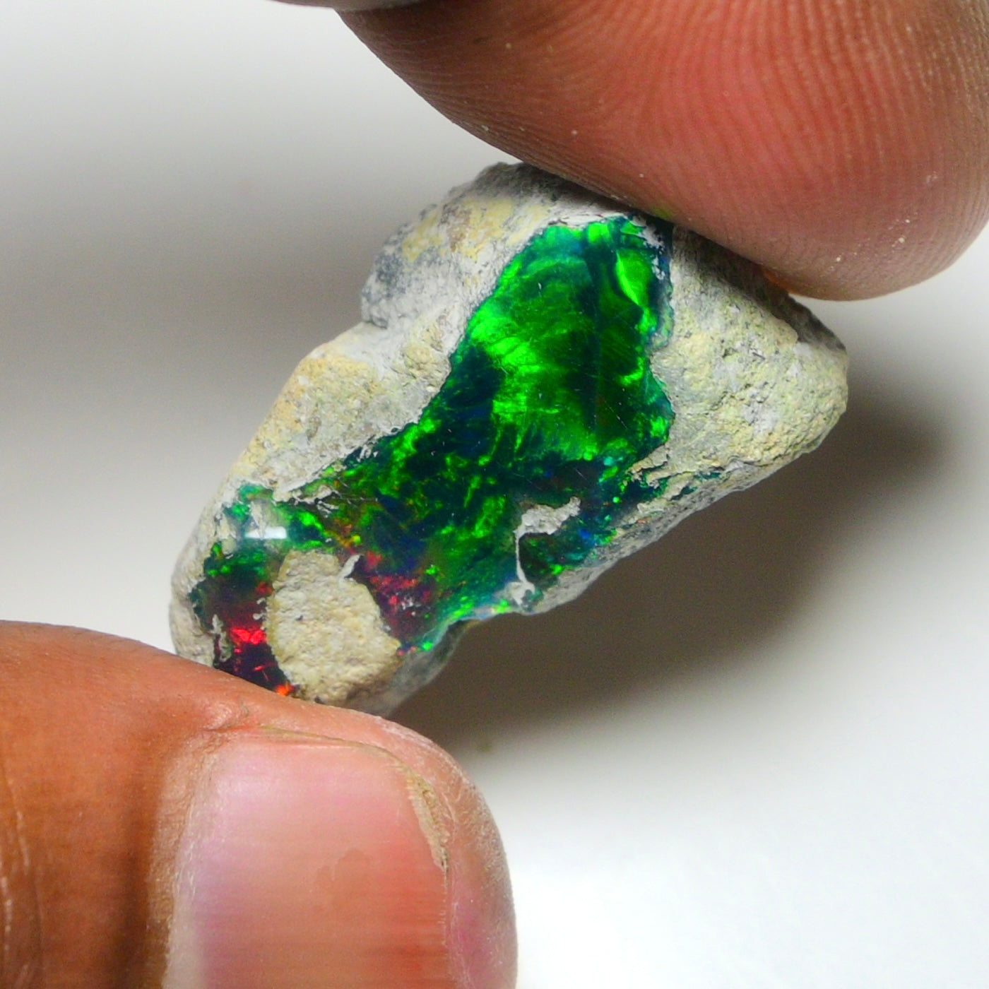 Smooth Black Opal Rough 15.00 Cts Natural Ethiopian Welo Opal Raw, Jewelry Grade