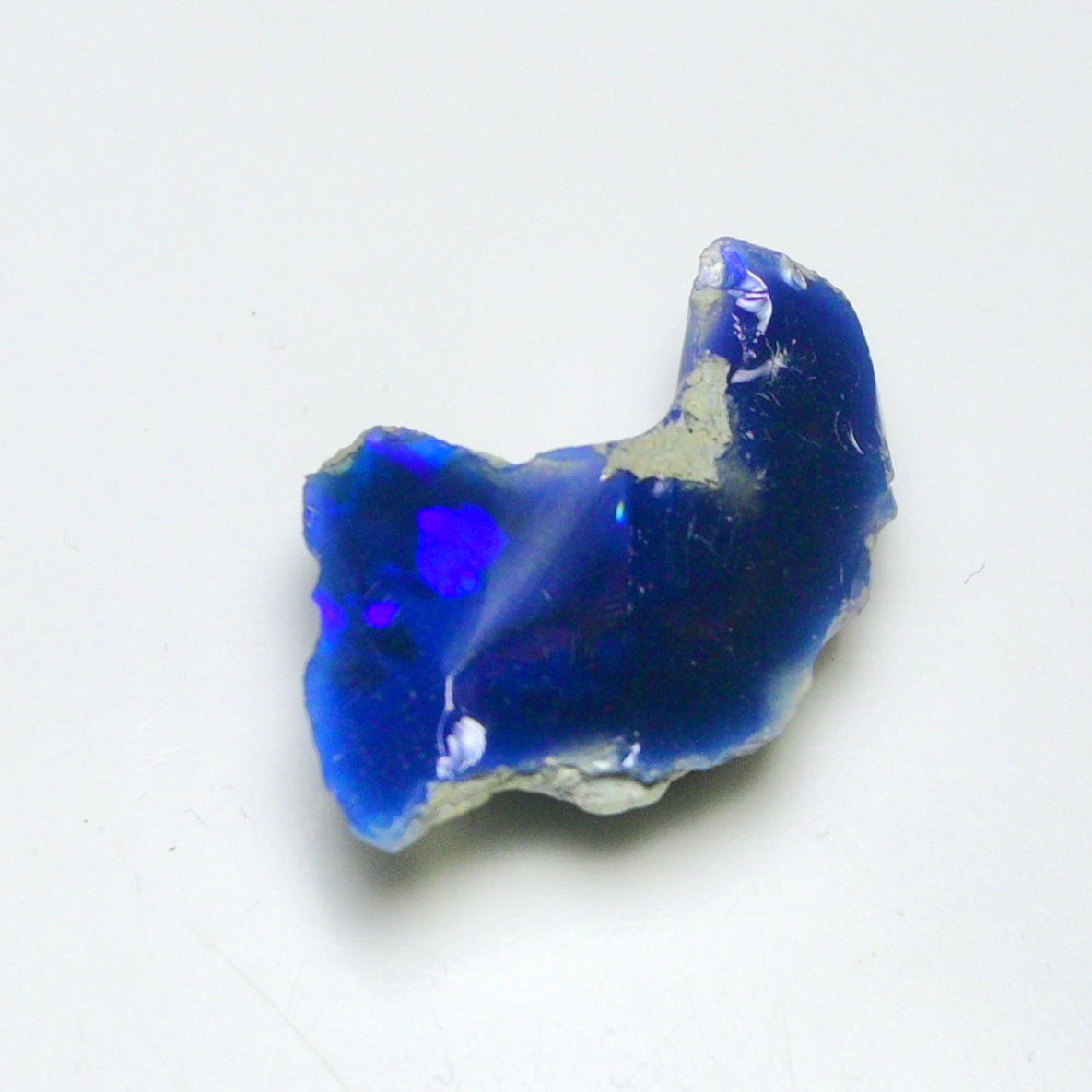 Smooth Blue Opal Rough 8.00 Cts Natural Ethiopian Welo Opal Raw, Jewelry Grade