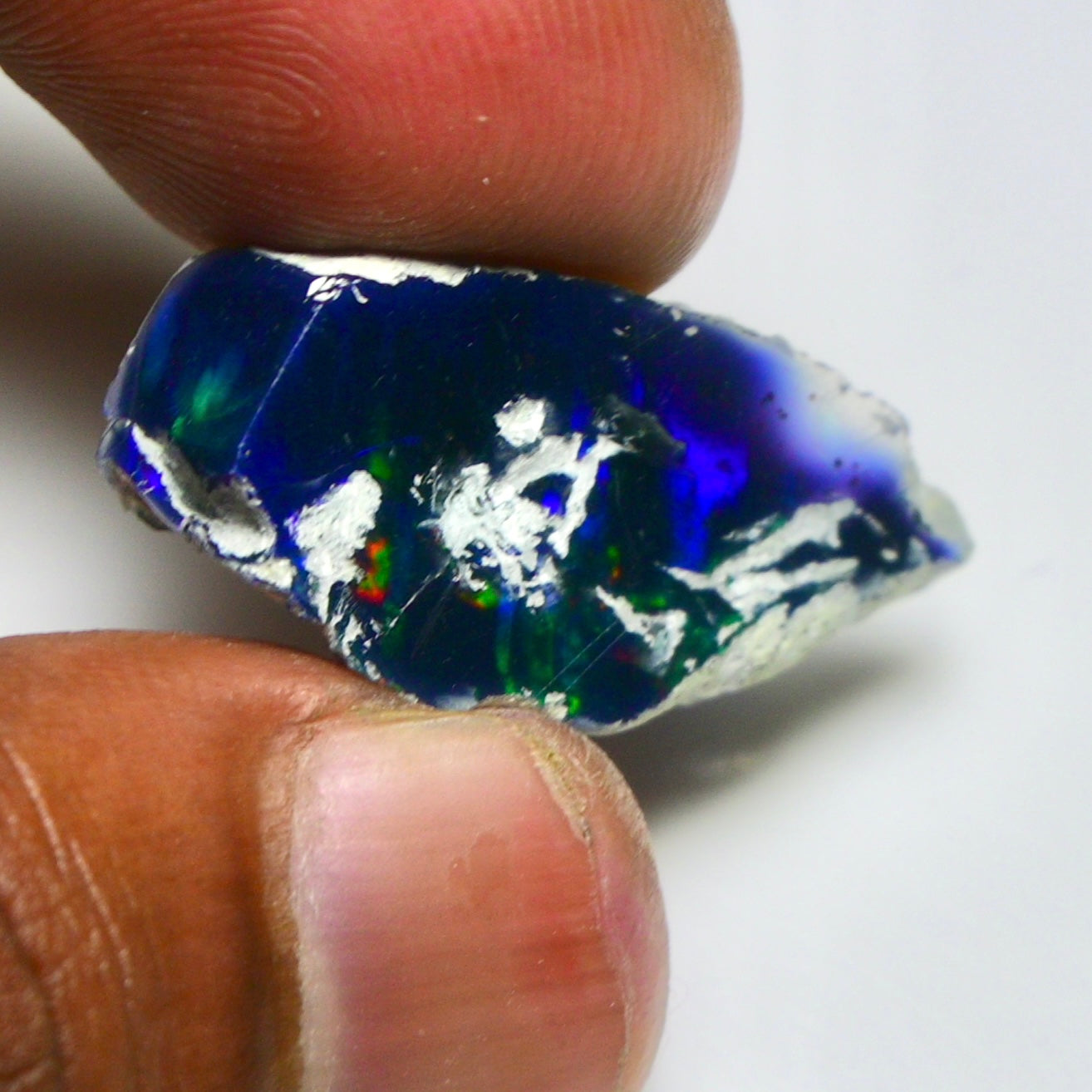 Smooth Black Opal Rough 10.85 Cts Natural Ethiopian Welo Opal Raw, Jewelry Grade