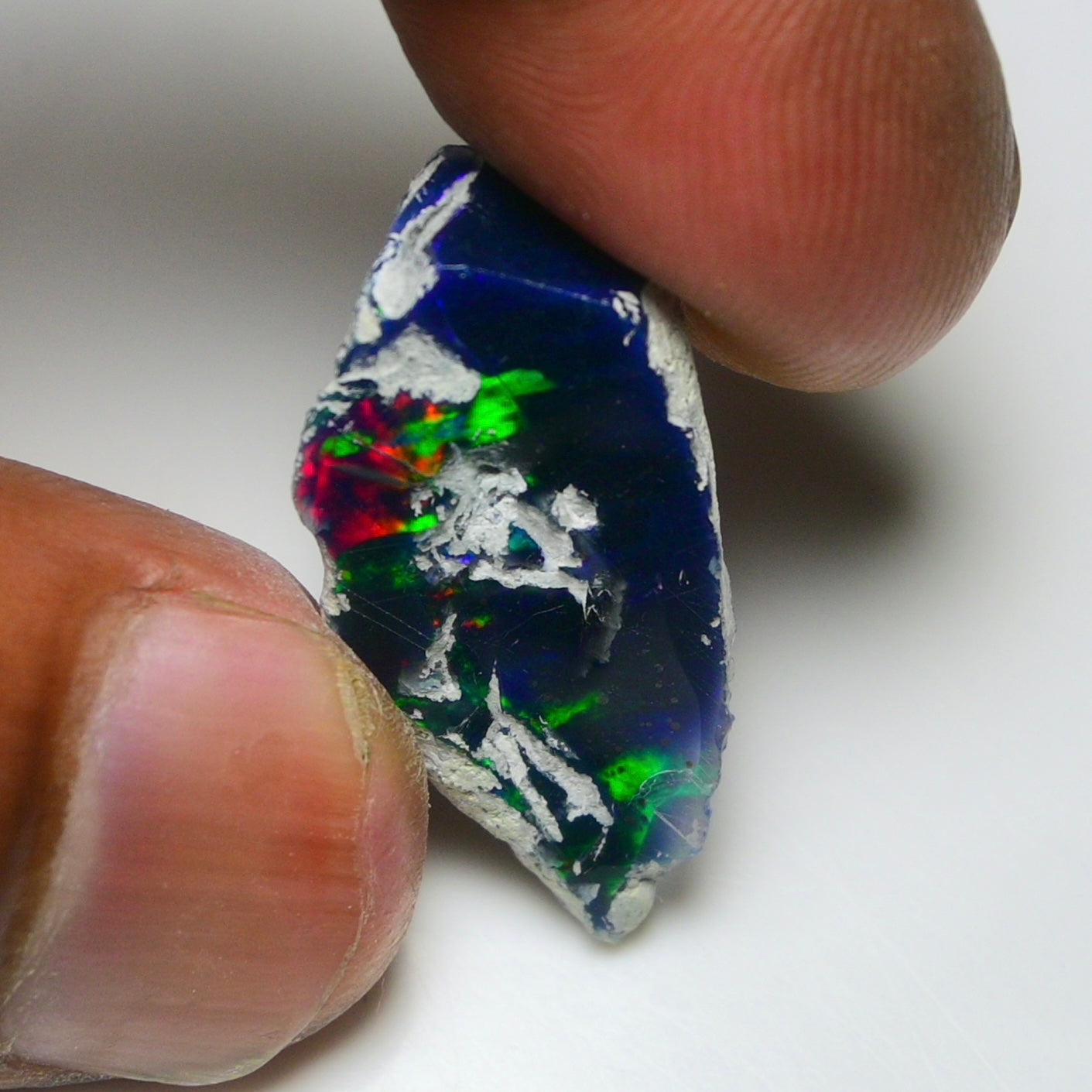 Smooth Black Opal Rough 10.85 Cts Natural Ethiopian Welo Opal Raw, Jewelry Grade