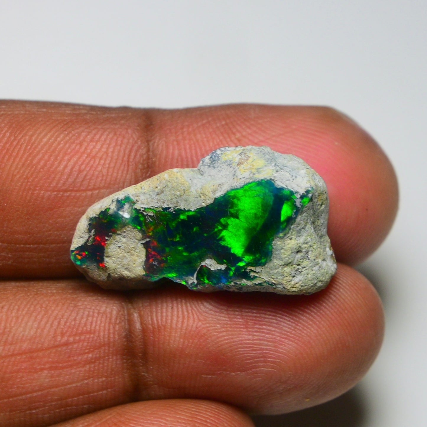 Smooth Black Opal Rough 15.00 Cts Natural Ethiopian Welo Opal Raw, Jewelry Grade