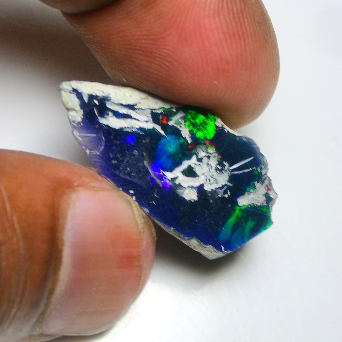 Smooth Black Opal Rough 10.85 Cts Natural Ethiopian Welo Opal Raw, Jewelry Grade