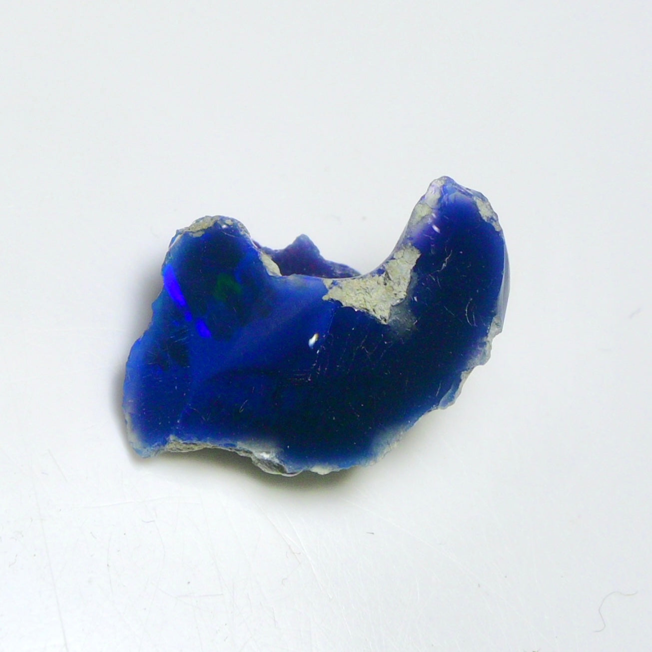 Smooth Blue Opal Rough 8.00 Cts Natural Ethiopian Welo Opal Raw, Jewelry Grade