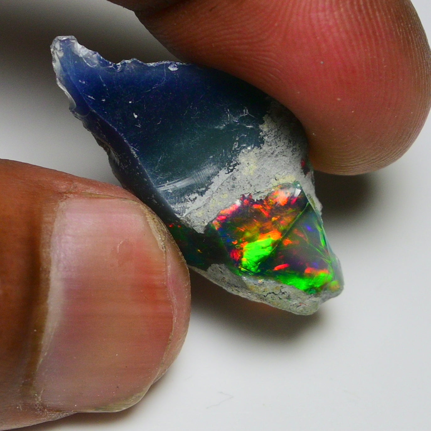 Smooth Black Opal Rough 10.95 Cts Natural Ethiopian Welo Opal Raw, Jewelry Grade