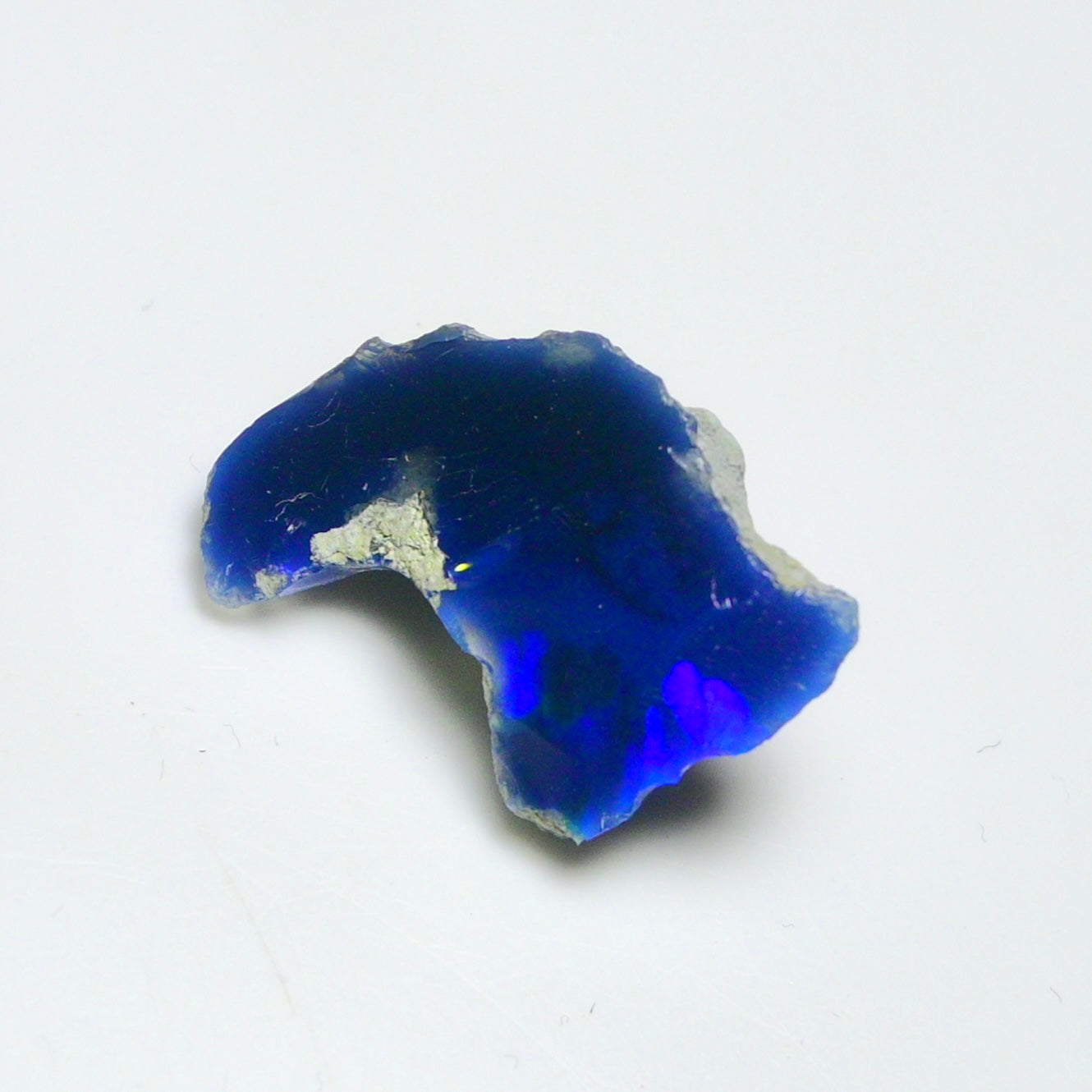 Smooth Blue Opal Rough 8.00 Cts Natural Ethiopian Welo Opal Raw, Jewelry Grade