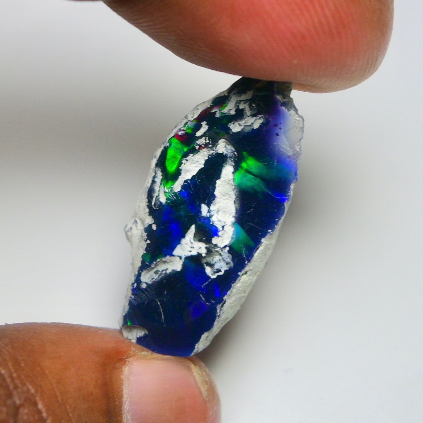 Smooth Black Opal Rough 10.85 Cts Natural Ethiopian Welo Opal Raw, Jewelry Grade