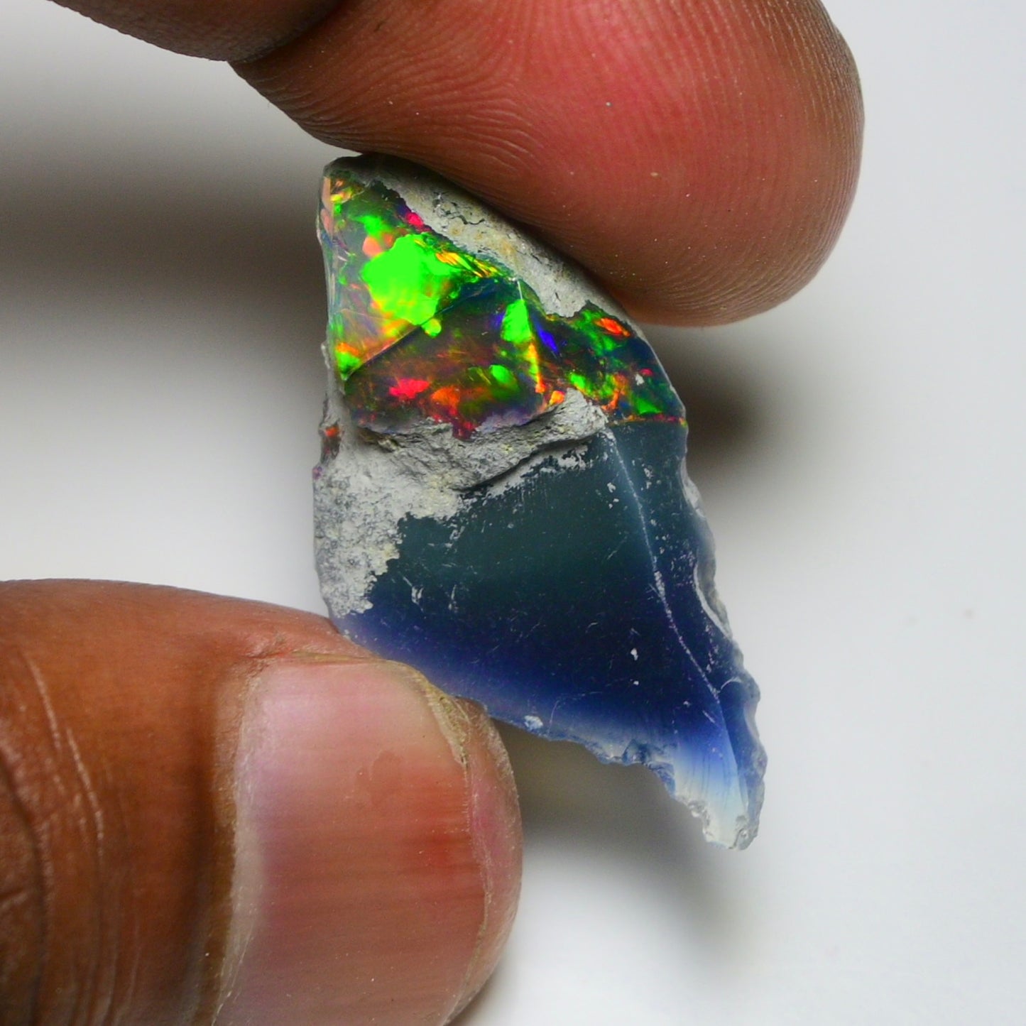 Smooth Black Opal Rough 10.95 Cts Natural Ethiopian Welo Opal Raw, Jewelry Grade