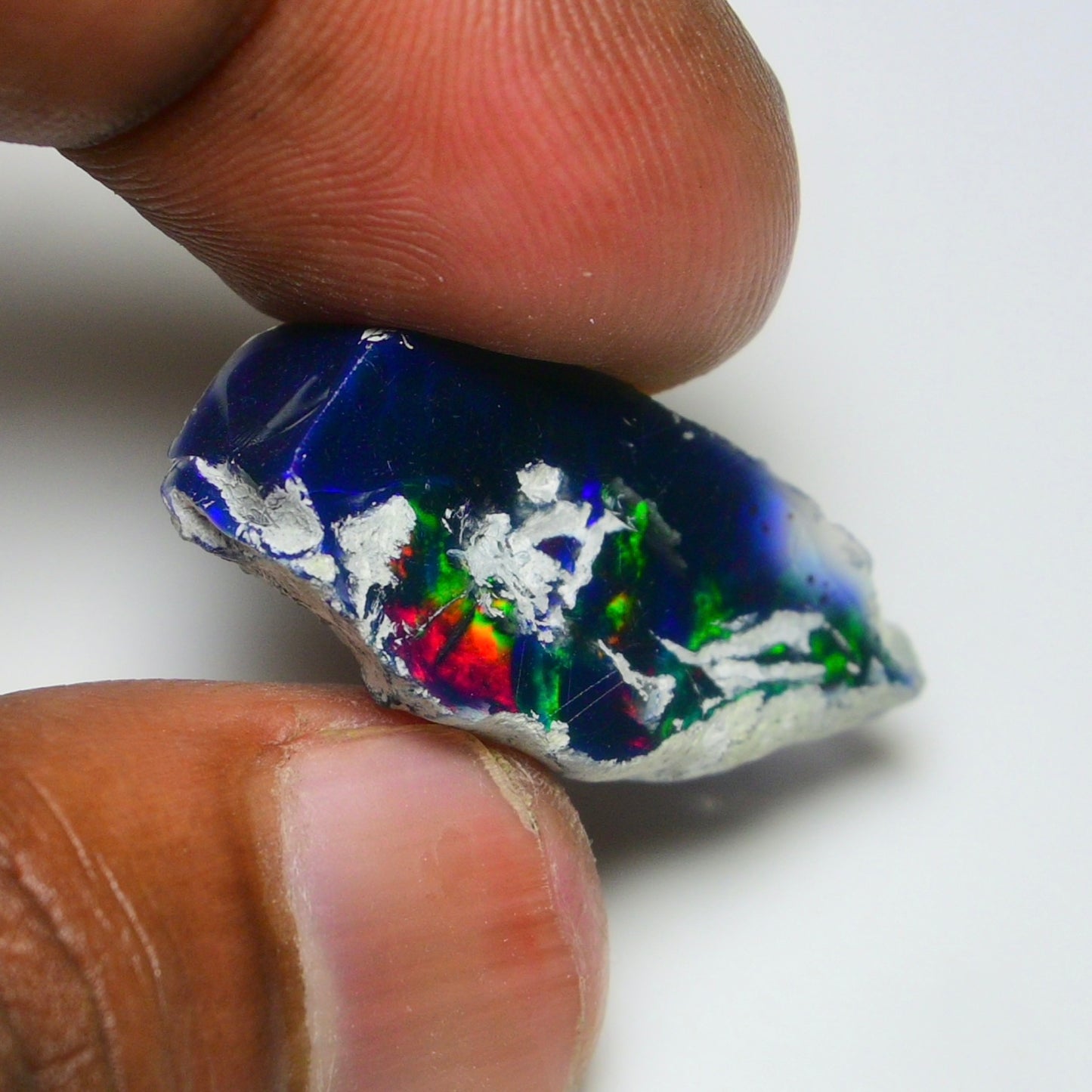Smooth Black Opal Rough 10.85 Cts Natural Ethiopian Welo Opal Raw, Jewelry Grade