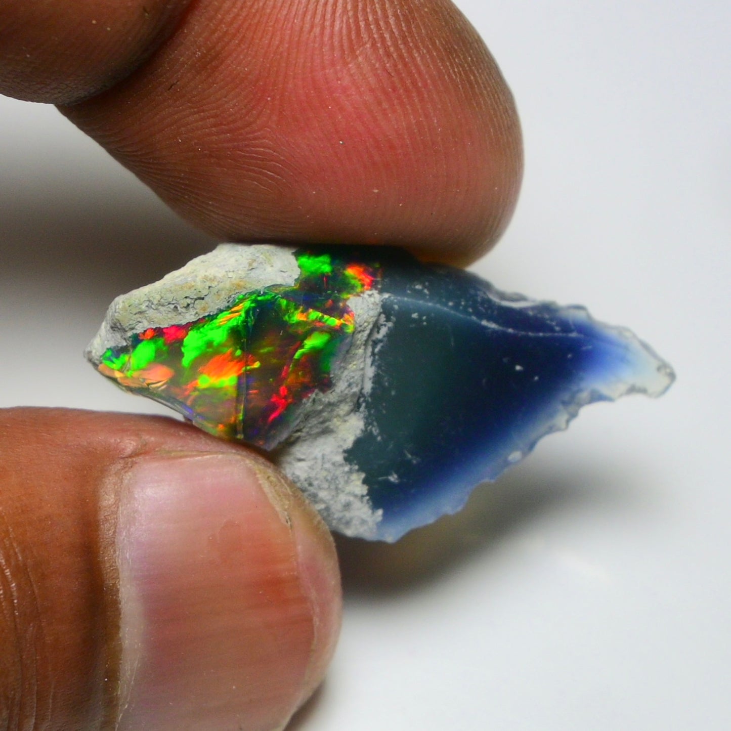 Smooth Black Opal Rough 10.95 Cts Natural Ethiopian Welo Opal Raw, Jewelry Grade