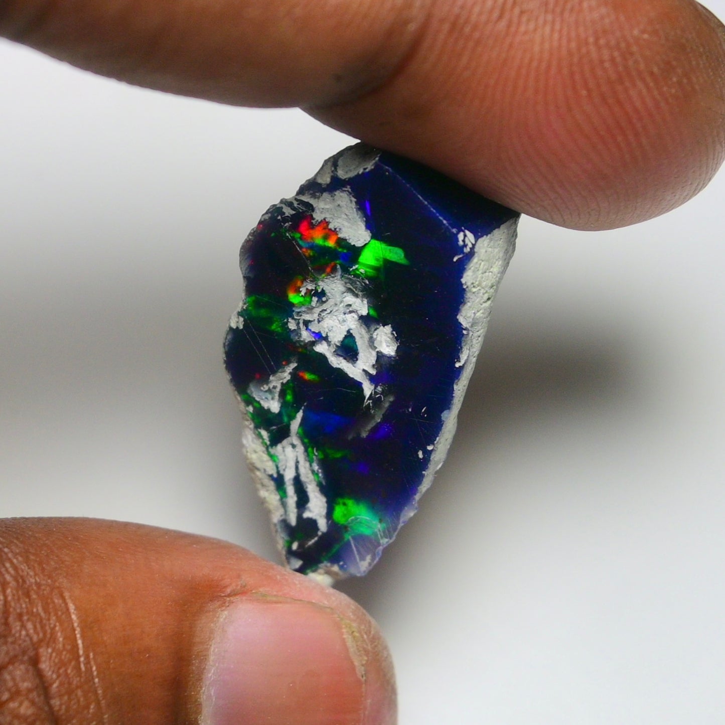 Smooth Black Opal Rough 10.85 Cts Natural Ethiopian Welo Opal Raw, Jewelry Grade