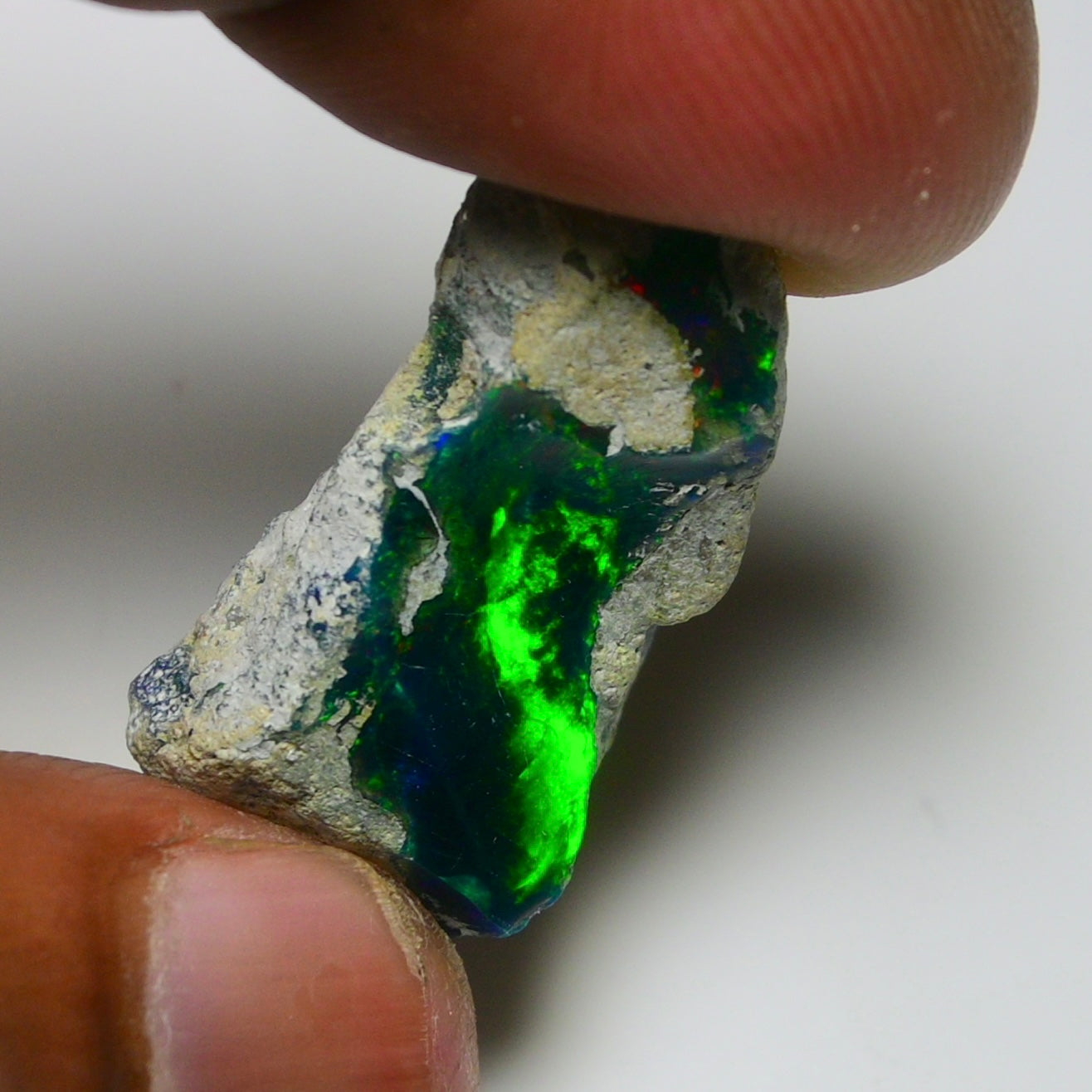 Smooth Black Opal Rough 15.00 Cts Natural Ethiopian Welo Opal Raw, Jewelry Grade