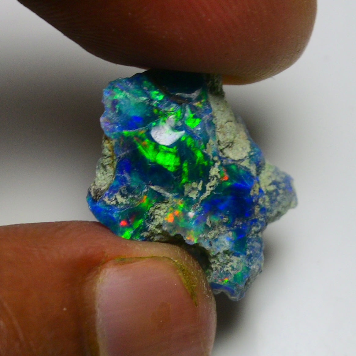 Smooth Black Opal Rough 8.25 Cts Natural Ethiopian Welo Opal Raw, Jewelry Grade