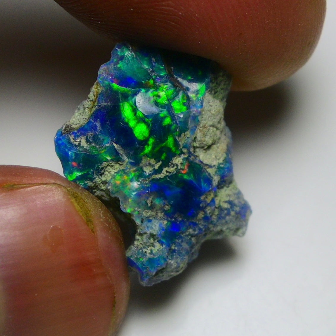 Smooth Black Opal Rough 8.25 Cts Natural Ethiopian Welo Opal Raw, Jewelry Grade