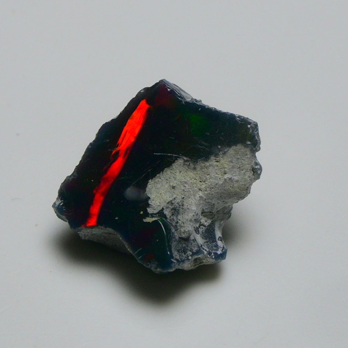 Black Opal 6.60 Carats | Natural Black Ethiopian Opal Rough - Ready for Cutting & Jewelry!