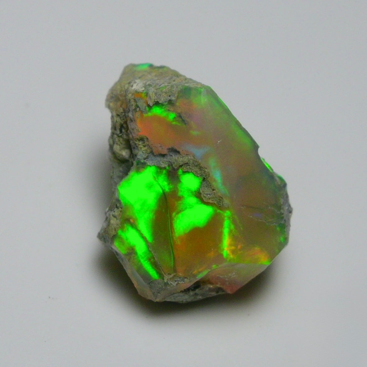 Black Opal 13.80 Carats | Natural Black Ethiopian Opal Rough - Ready for Cutting & Jewelry!