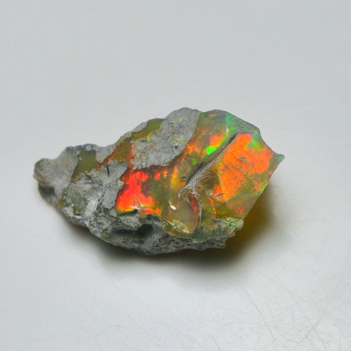 Black Opal 9.40 Carats | Natural Black Ethiopian Opal Rough - Ready for Cutting & Jewelry!