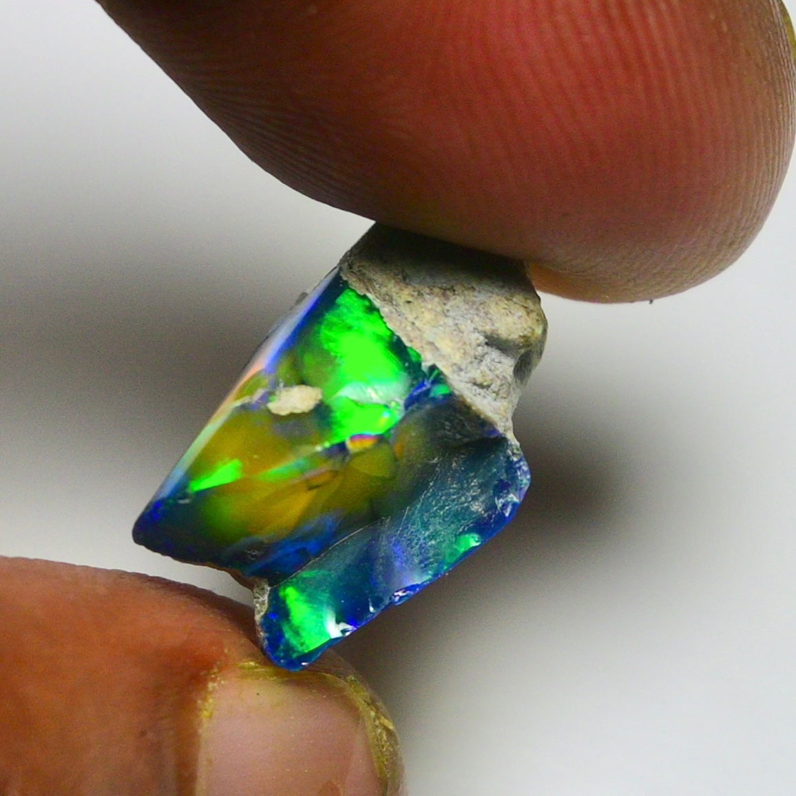 Black Opal 9.00 Carats | Natural Black Ethiopian Opal Rough - Ready for Cutting & Jewelry!