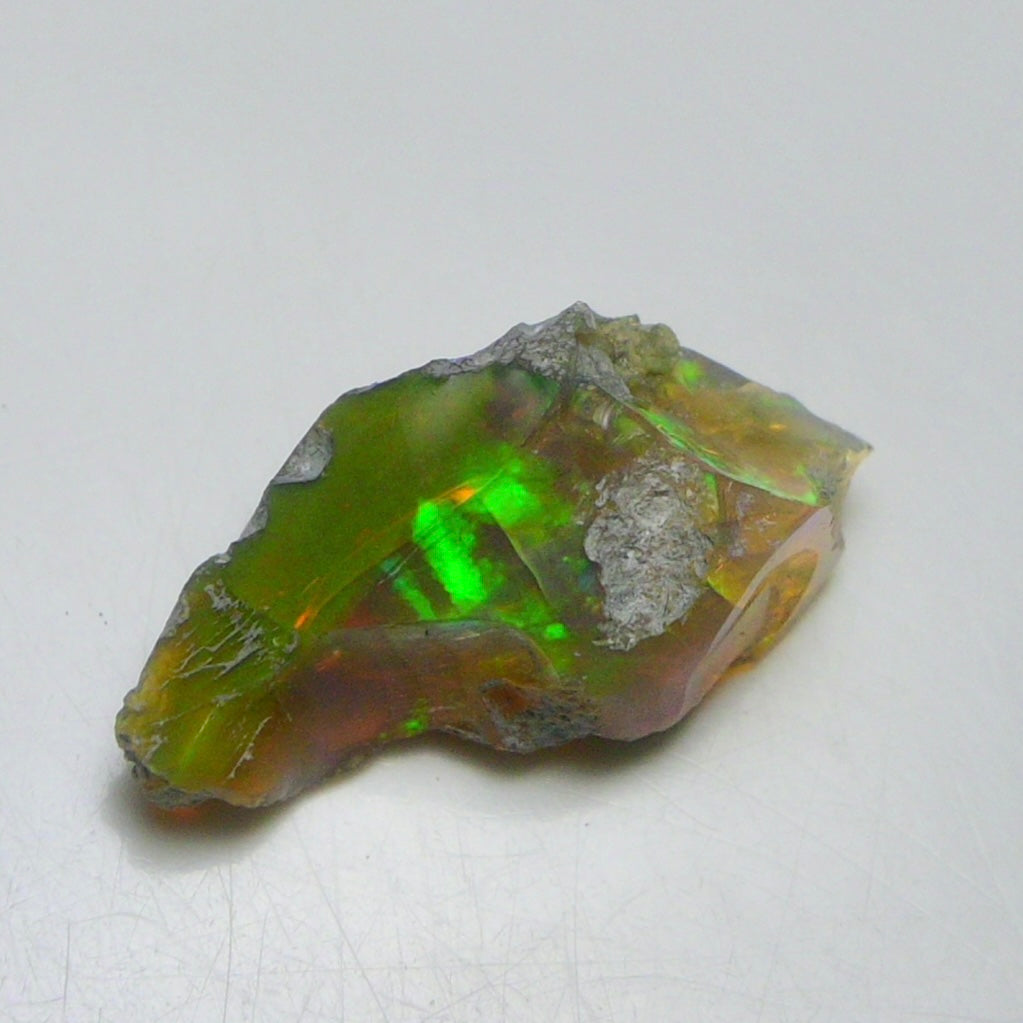 Black Opal 9.40 Carats | Natural Black Ethiopian Opal Rough - Ready for Cutting & Jewelry!
