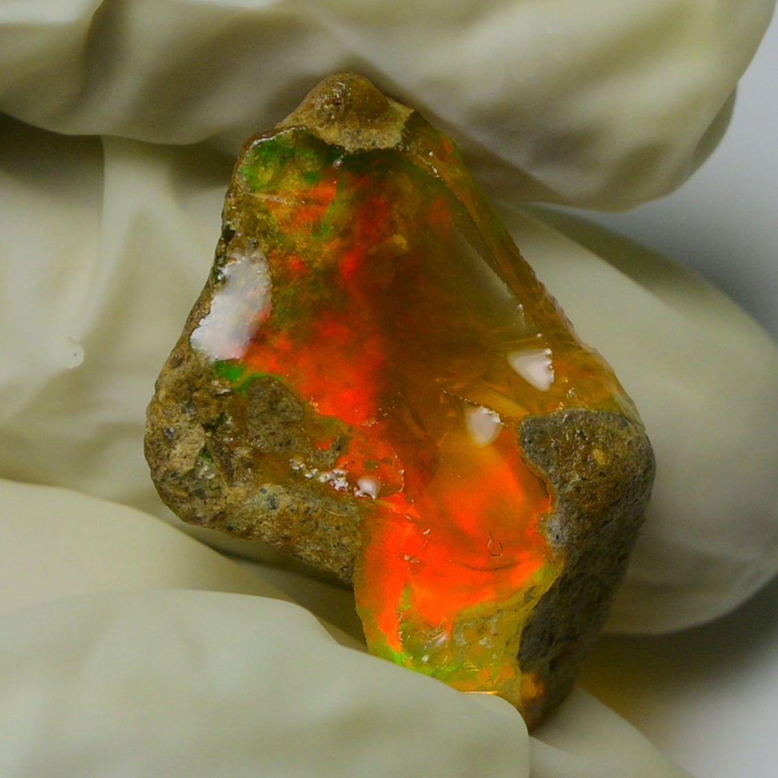 Opal Rough Specimen 32.45 Carat (6.4g) | 100% Natural Ethiopian Opal Raw