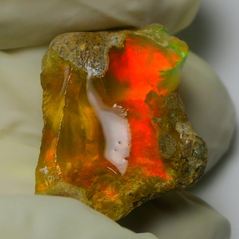Opal Rough Specimen 32.45 Carat (6.4g) | 100% Natural Ethiopian Opal Raw