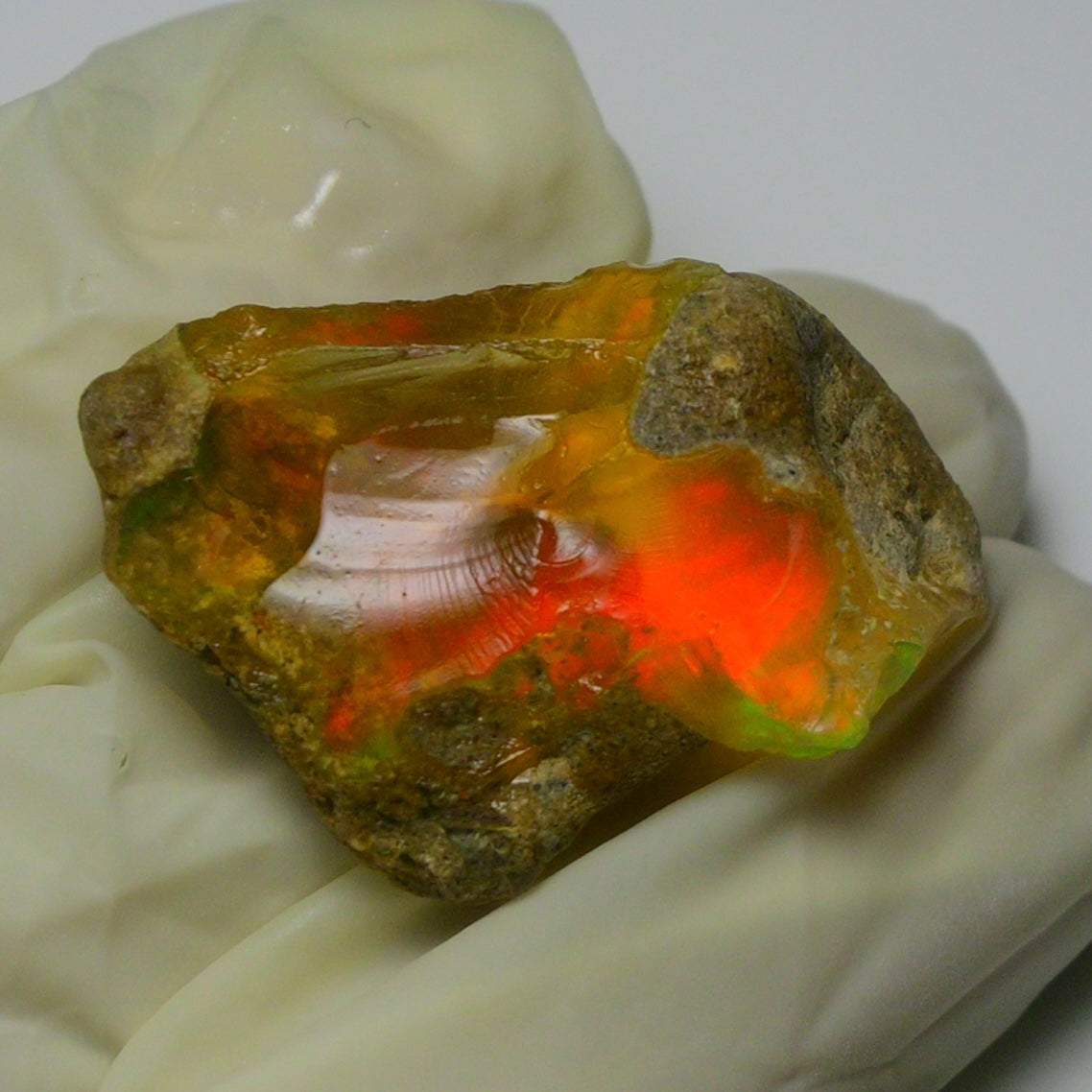 Opal Rough Specimen 32.45 Carat (6.4g) | 100% Natural Ethiopian Opal Raw