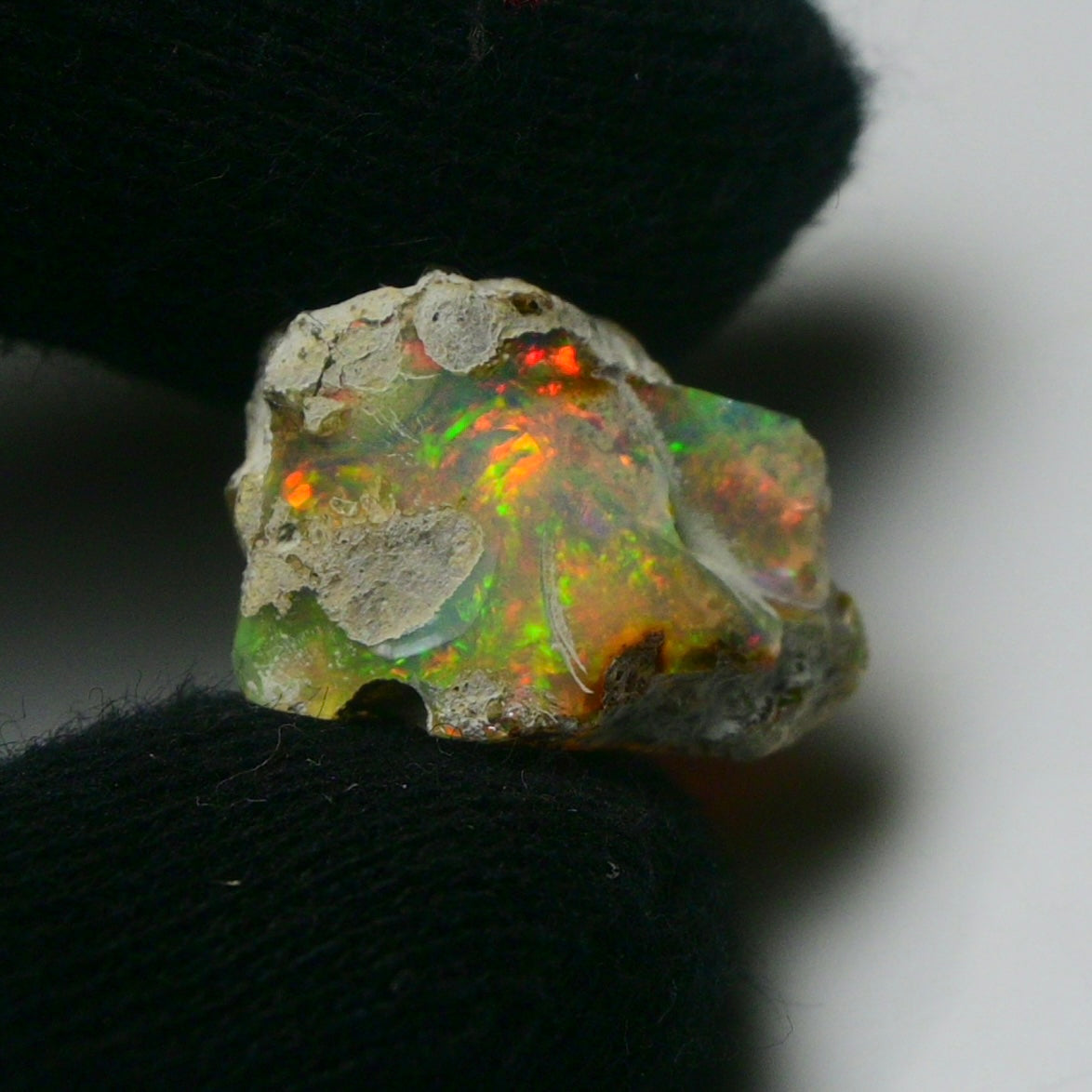 White Opal 9.05 Carats | Natural White Ethiopian Opal Rough - Ready for Cutting & Jewelry!