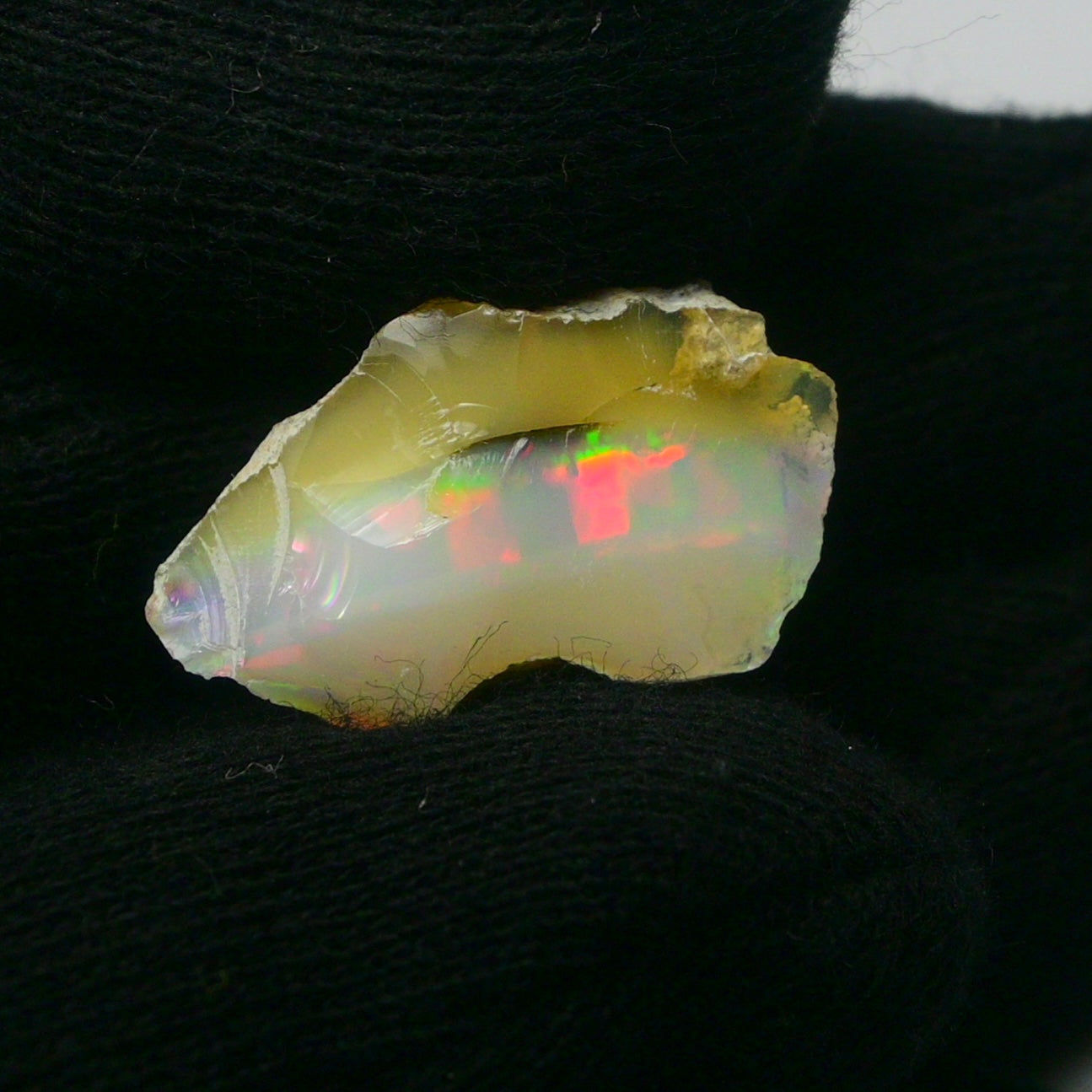 White Opal 10.35 Carats | Natural White Ethiopian Opal Rough - Ready for Cutting & Jewelry!